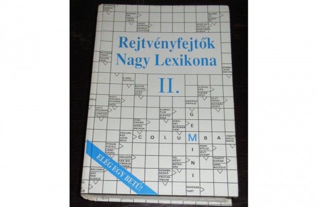 Rejtvnyfejtk nagy lexikona 2 (Dr. Garami Lszl)