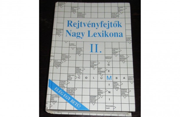 Rejtvnyfejtk nagy lexikona 2 (Dr. Garami Lszl)