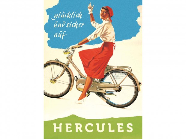 Reklmplakt Hercules 42 cm magas 29 cm szles moped tpus 214-hez