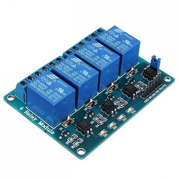 Relpanel 5V 4ch Arduino PIC AVR Rel Panel Modul (0909)