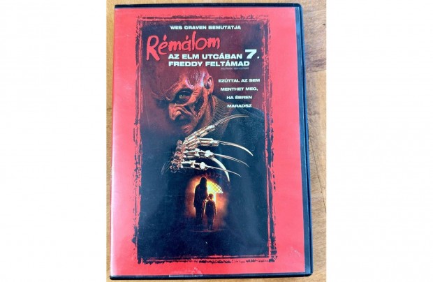 Rémálom az Elm utcában 7. - Freddy feltámad (1994) DVD - ritkaság
