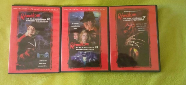 Rmlom az elm utcban sorozat 3 rsze Robert Englund dvd
