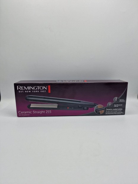Remington S1370 Hajvasaló, 215°C, fekete, új, 1 év garanciával