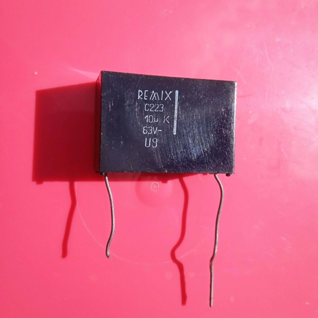 Remix 10 uF , 63 V , C 223 kondenz�tor , �j