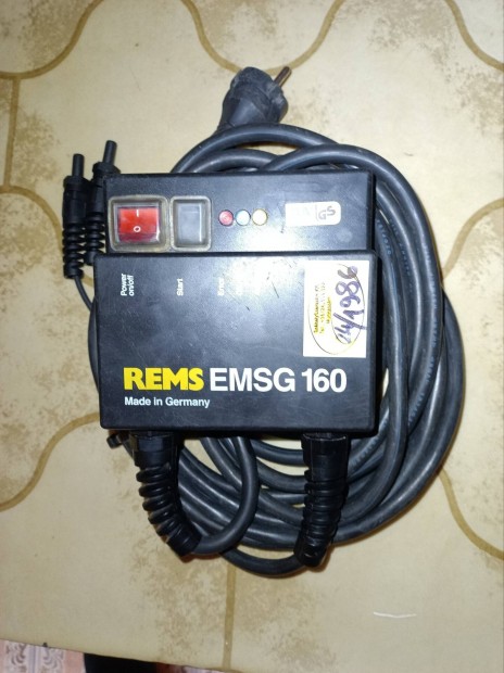 Rems Emsg 160 elektrofitting hegeszt gp