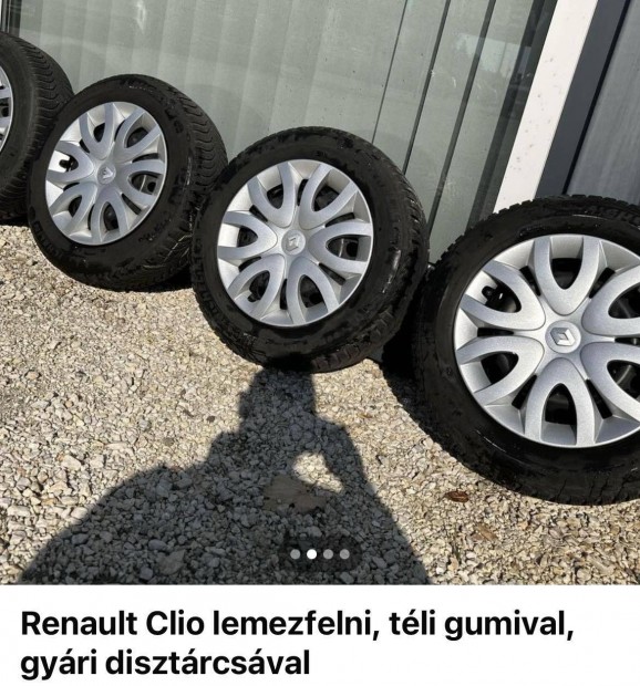 Renault 15 gyri felni,tli michelin gumi, gyri dsztrcsa garnitra 