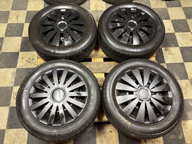 Renault 16" lemezfelni 4x100 tli gumikkal