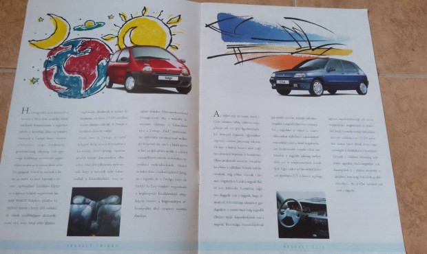 Renault 1995 program prospektus, katalgus.