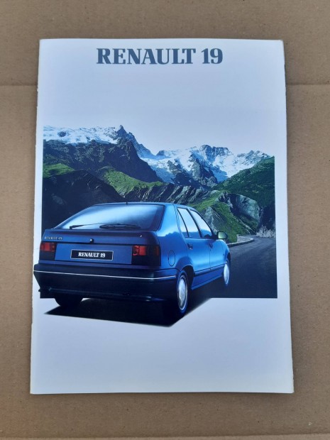 Renault 19 prospektus