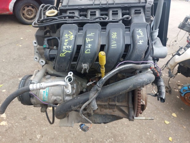 Renault 1.2 16V komplett motor D4Fa