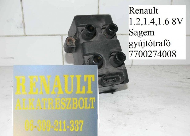 Renault 1.2,1.4,1.6 8V Sagem gyjttraf 7700274008