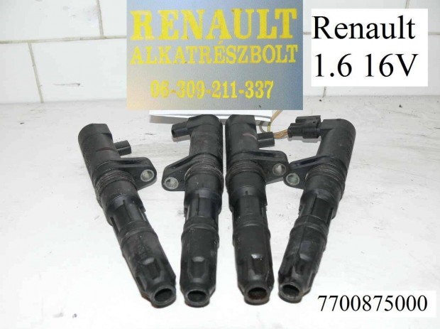 Renault 1.6 16V Beru gyjtgyertya 7700875000
