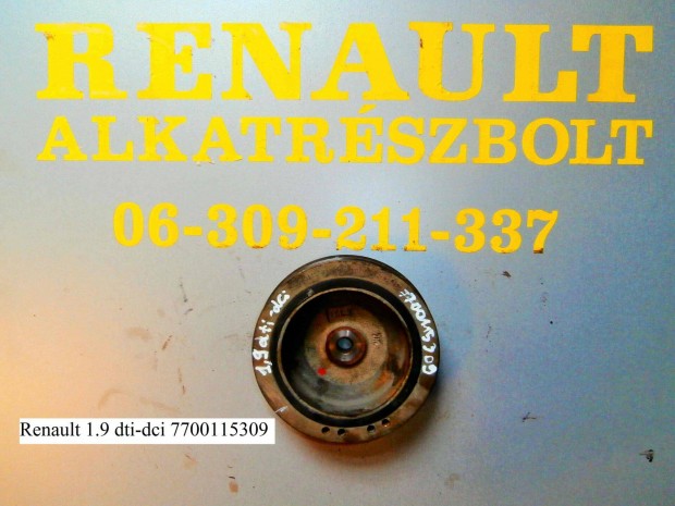 Renault 1.9 dti-dci 7700115309 ftengely kszjtrcsa