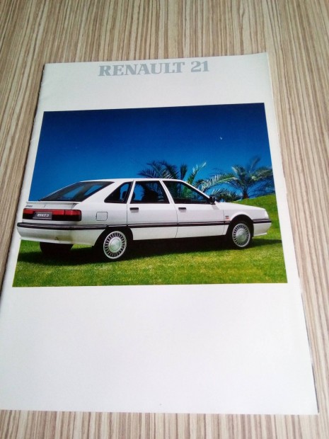 Renault 21 (1990) prospektus, katalgus.