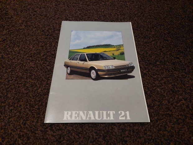 Renault 21 prospektus katalgus brossura