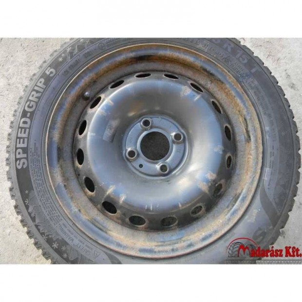 Renault 4x100 5,5x15 hasznlt lemez felni ET43