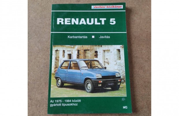 Renault 5 javtsi karbantartsi knyv