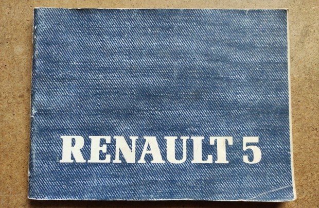 Renault 5 kezelsi tmutat. 1985.07-