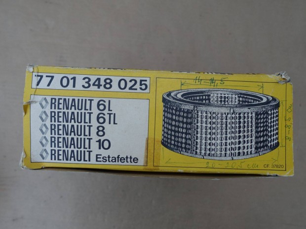 Renault 8 R8 levegszr gyri j 7701348025