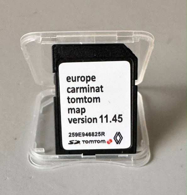 Renault Carminat 2025 (11.45) navig�ci�s t�rk�p SD k�rtya