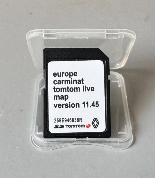 Renault Carminat LIVE 2024 (11.25) navig�ci� SD k�rtya