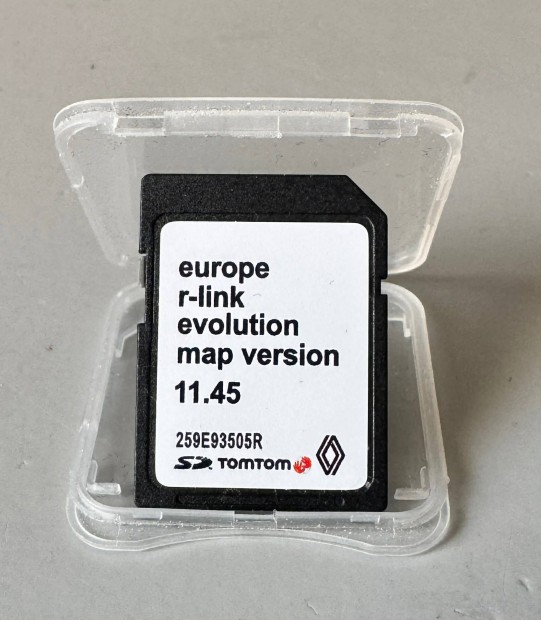 Renault Carminat R-Link 2025 (11.45) navig�ci� SD k�rtya