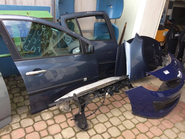 Renault Clio 2005-2009 Motorhztet, srvd, ajt, csomagtrajt