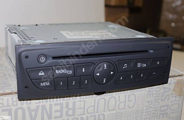 Renault Clio 3 CD rádió fejegység 2009-