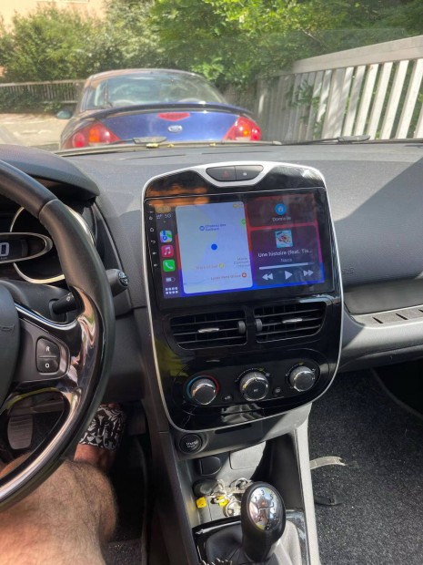 Renault Clio 4 GPS Android Kijelző Multimédia Navigáció Rádió Carplay