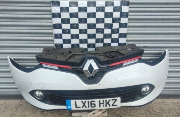 Renault Clio 4 első lökhárító fehér 2013-