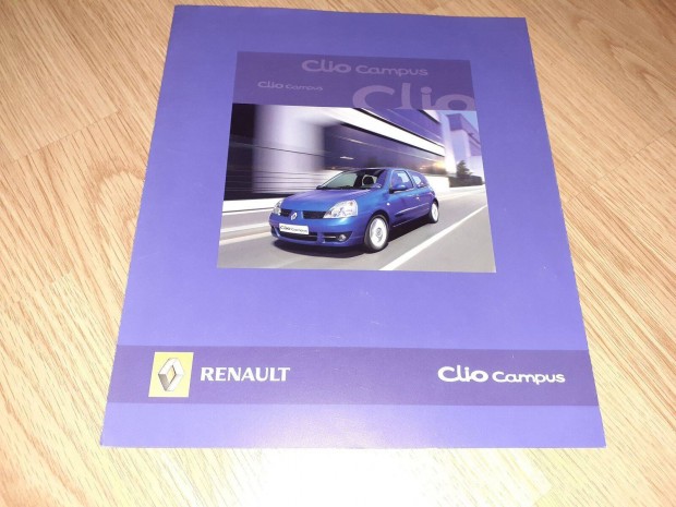 Renault Clio Campus prospektus - 2006, magyar nyelv