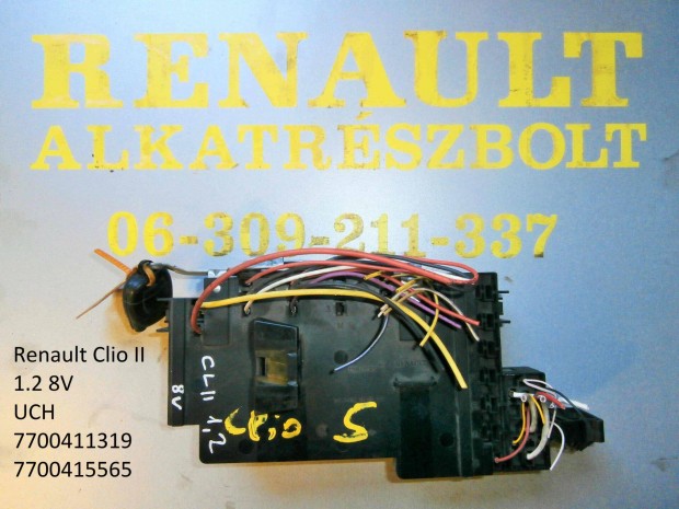 Renault Clio II 1.2 8V UCH komfort elektronika 7700411319 7700415565