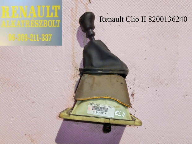 Renault Clio II 8200136240 sebessgvlt kar