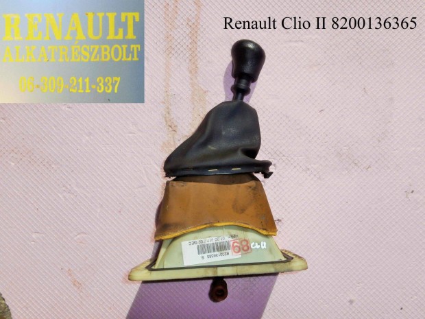 Renault Clio II 8200136365 sebessgvlt kar