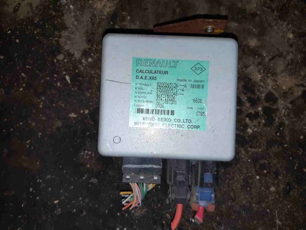 Renault Clio II Korm�nyszerv� Vez�rl� Elektronika