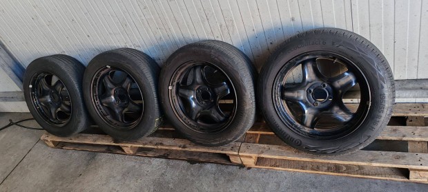 Renault Clio V Continental 195/55R16 nyri gumi + hybrid felni + Tpms