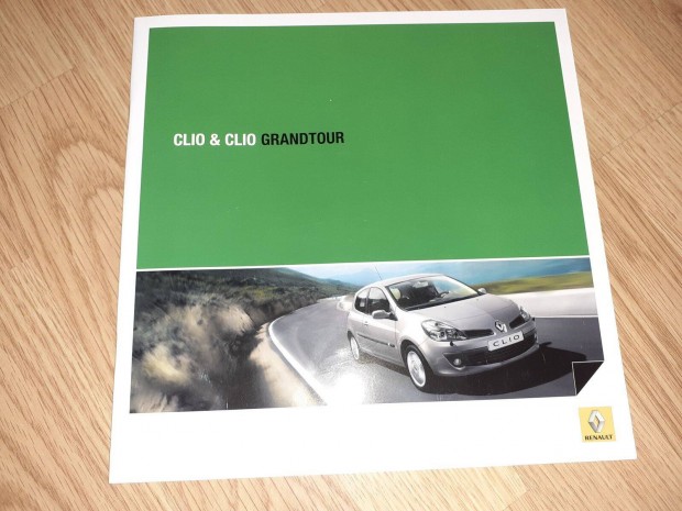 Renault Clio & Grandtour prospektus - 2008, magyar nyelv