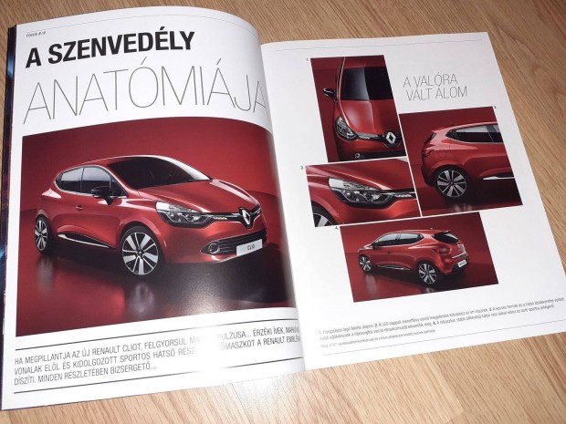 Renault Clio prospektus - 2012, magyar nyelv