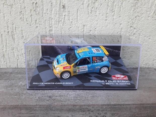 Renault Clio rally 1:43 1/43