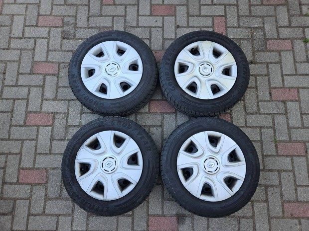 Renault/Dacia/Nissan/Honda lemezfelni nyári gumival (4x100) 185/65 R15