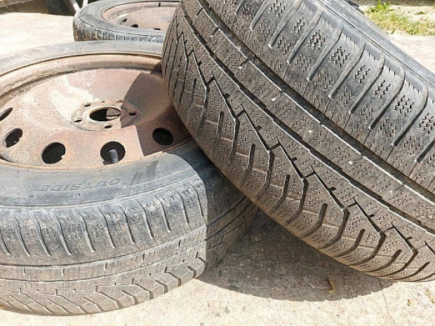 Renault Espace 4 IV 225/55 R17 5x108 felni lemezfelni téligumi kerék