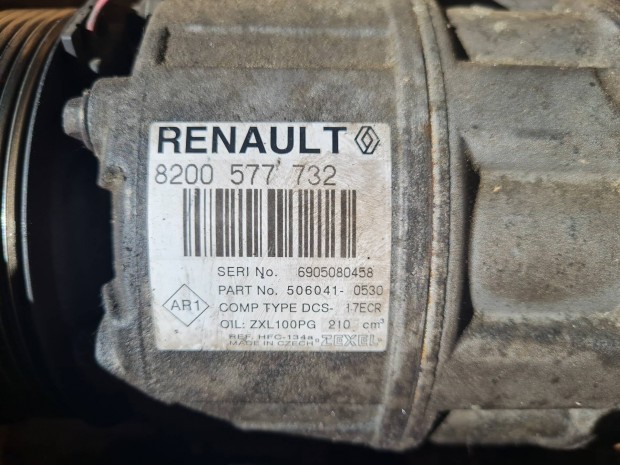 Renault Espace IV, klma kompresszor, 8200 577 732