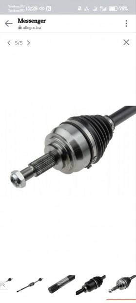 Renault Espace IV jobb f�ltengely komplett 