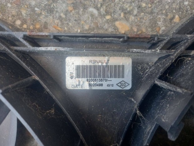 Renault Espace ventilltor keret 2012-2015