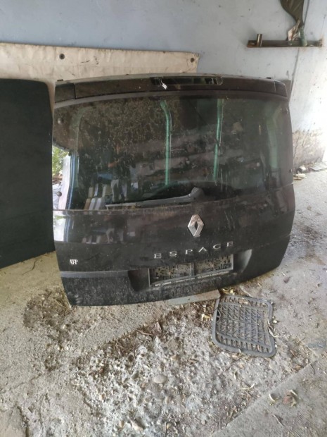 Renault Grand Espace 4 csomagtér ajtó üveg nyitható nv676 szín kód