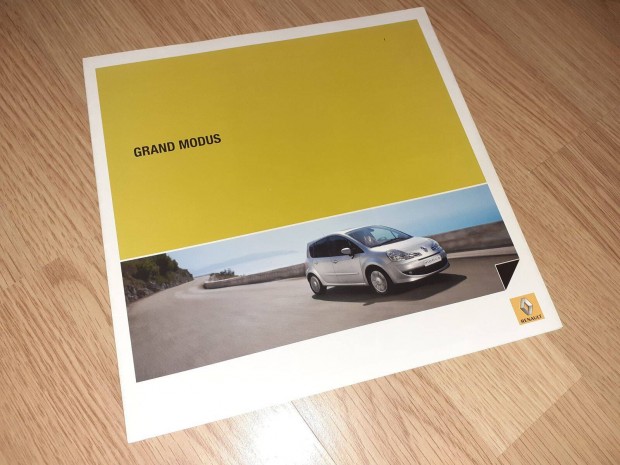 Renault Grand Modus prospektus - 2008, magyar nyelv