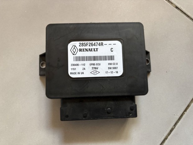 Renault Grand Scenic IV kzifk vezrl elektronika 285F26474R