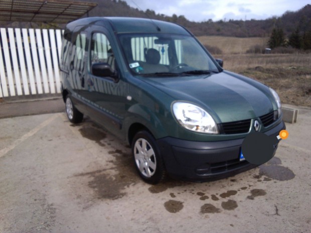 Renault Kangoo 1.2 16v. 2007 friss m�szakival. Ut�nfut� Besz�mol�s!
