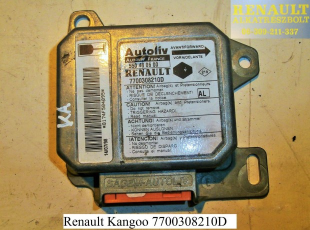 Renault Kangoo lgzsk indt 7700308210D