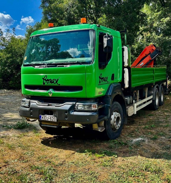 Renault Kerax 6x4 palfinger pk 16001